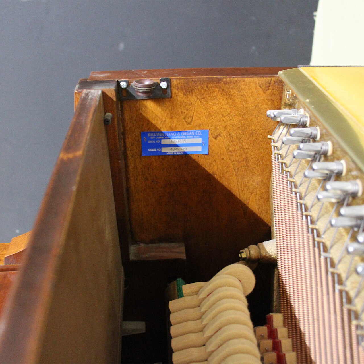 Baldwin 4026 Console Upright Piano - 48