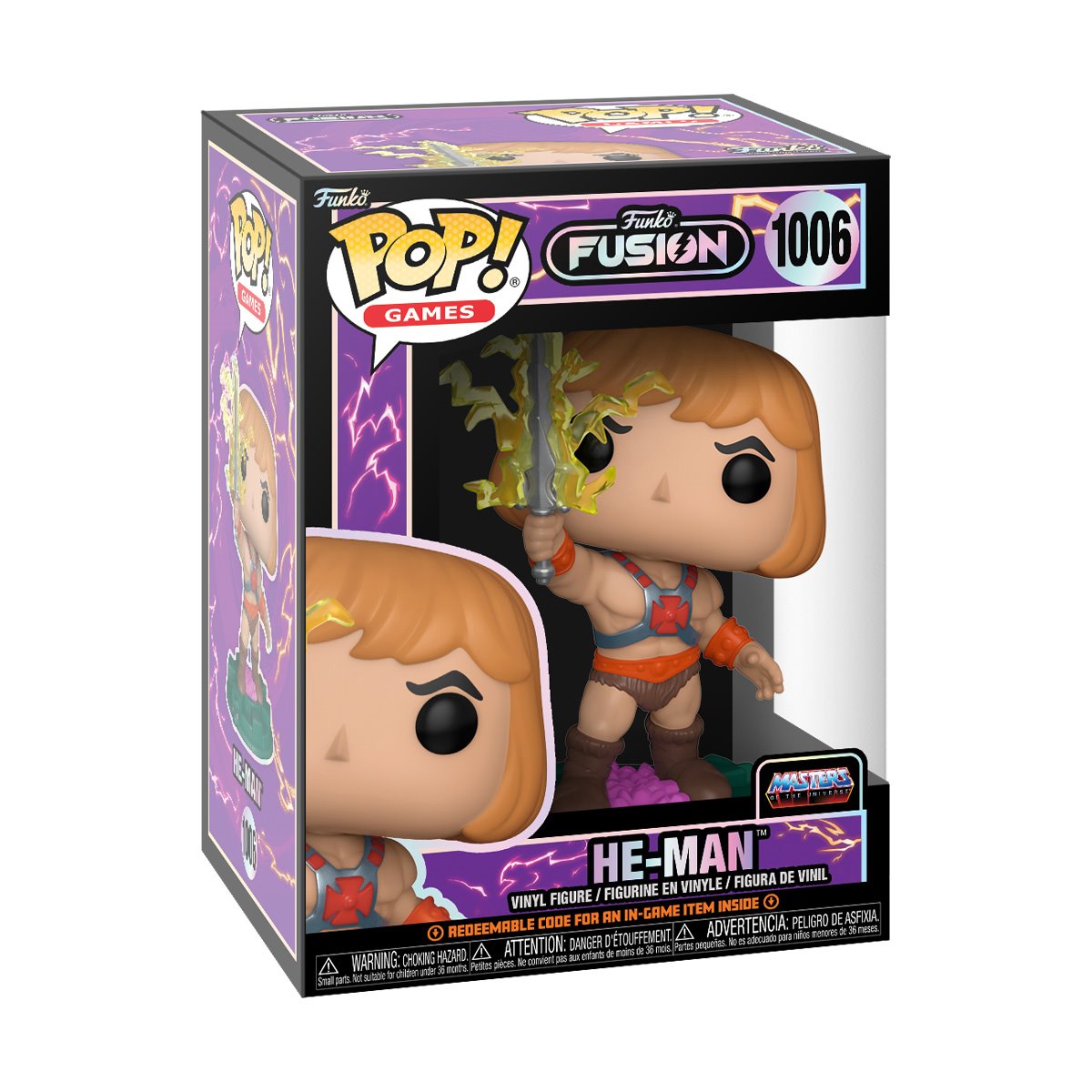 Funko Pop! Vinyl Figure - He-Man Masters of The Universe #1006 Collectible Toy for Display & Gifts | Perfect for Fans, Collectors & Home Decor
