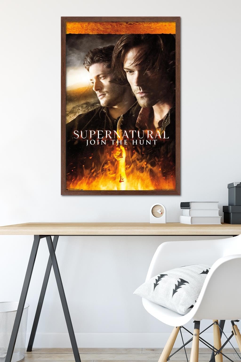 Trends International Supernatural - Fire Wall Poster, 22.375