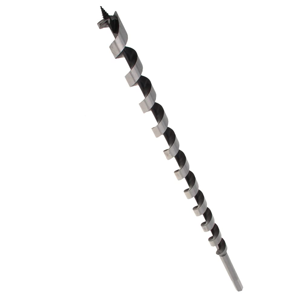 Auniwaig Auger Drill Bit - 20mm Cutting Diameter, Hex Shank, High Carbon Steel - Perfect for Woodworking, Carpentry & Electric Bench Drills - Ideal for DIY Projects, Furniture Making & Home Renovations