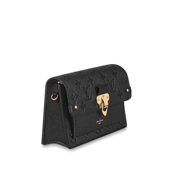 LV Vavin Chain Wallet Monogram Empreinte Noir Crossbody Bag - Luxury Designer Handbag for Women, Perfect for Date Night & Evening Events