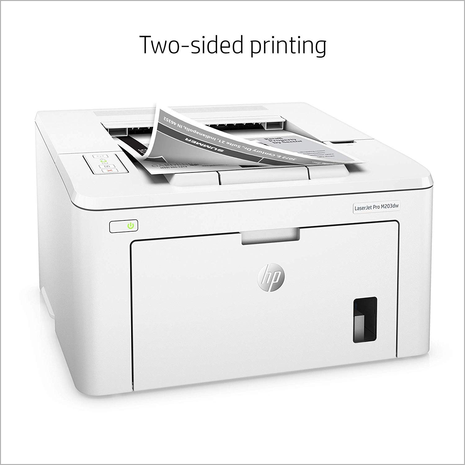 HP G3Q47A#BGJ LaserJet Pro M203dw Wireless Monochrome Laser Printer - Fast Printing, Duplex & Mobile Printing | Ideal for Home Office & Small Business (Renewed)