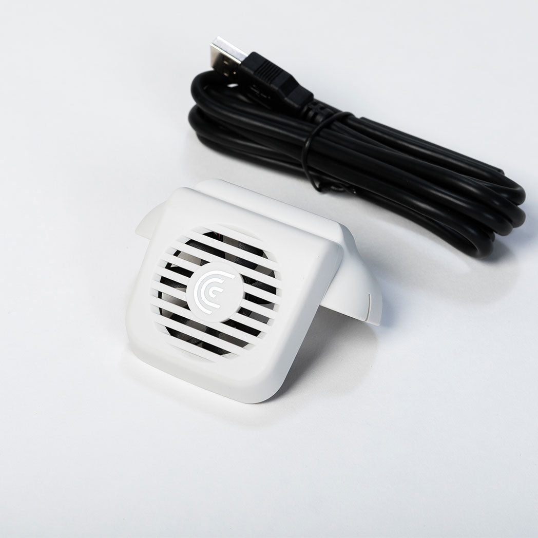 HD3 Portable Package Fan - High-Speed Cooling Fan for Shipping Boxes & Storage - Perfect for Temperature-Sensitive Goods During Transport & Warehousing