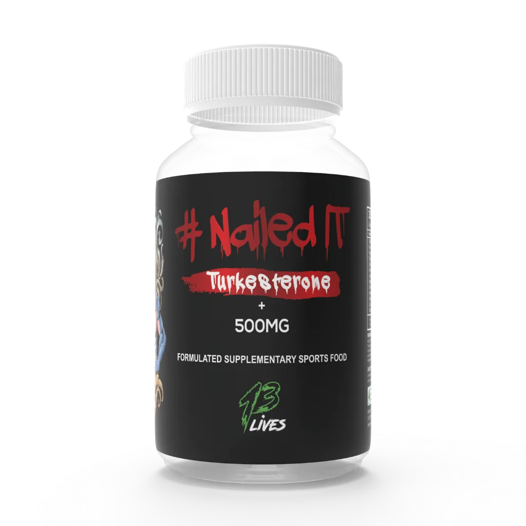 13 Lives Turkesterone Supplement for Muscle Growth & Strength - Natural Anabolic Alternative for Bodybuilding, Fitness & Workout Performance