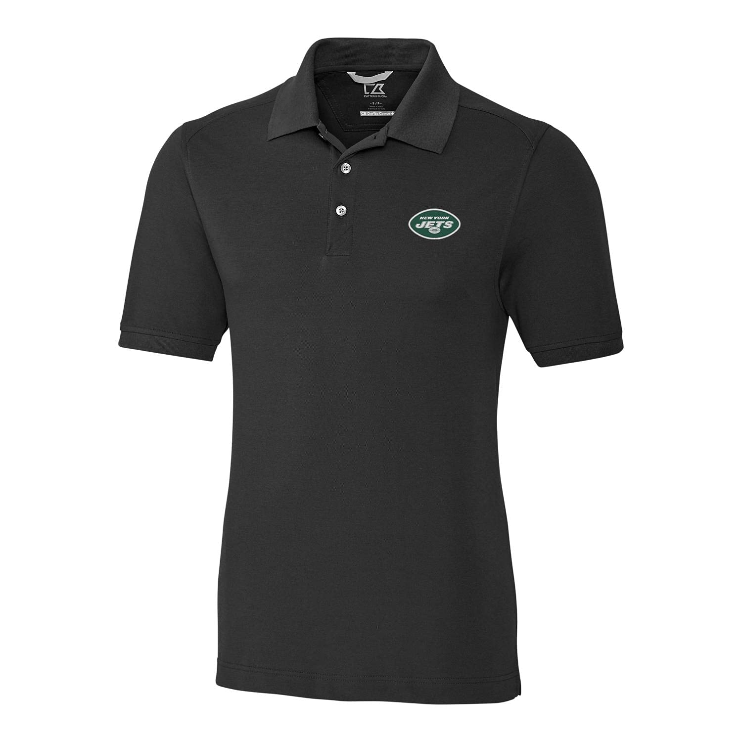 Cutter & Buck Men's Black New Orleans Saints Big & Tall Advantage Polo Shirt - Comfortable Athletic Performance Wear for Football Fans & Game Day Outfits