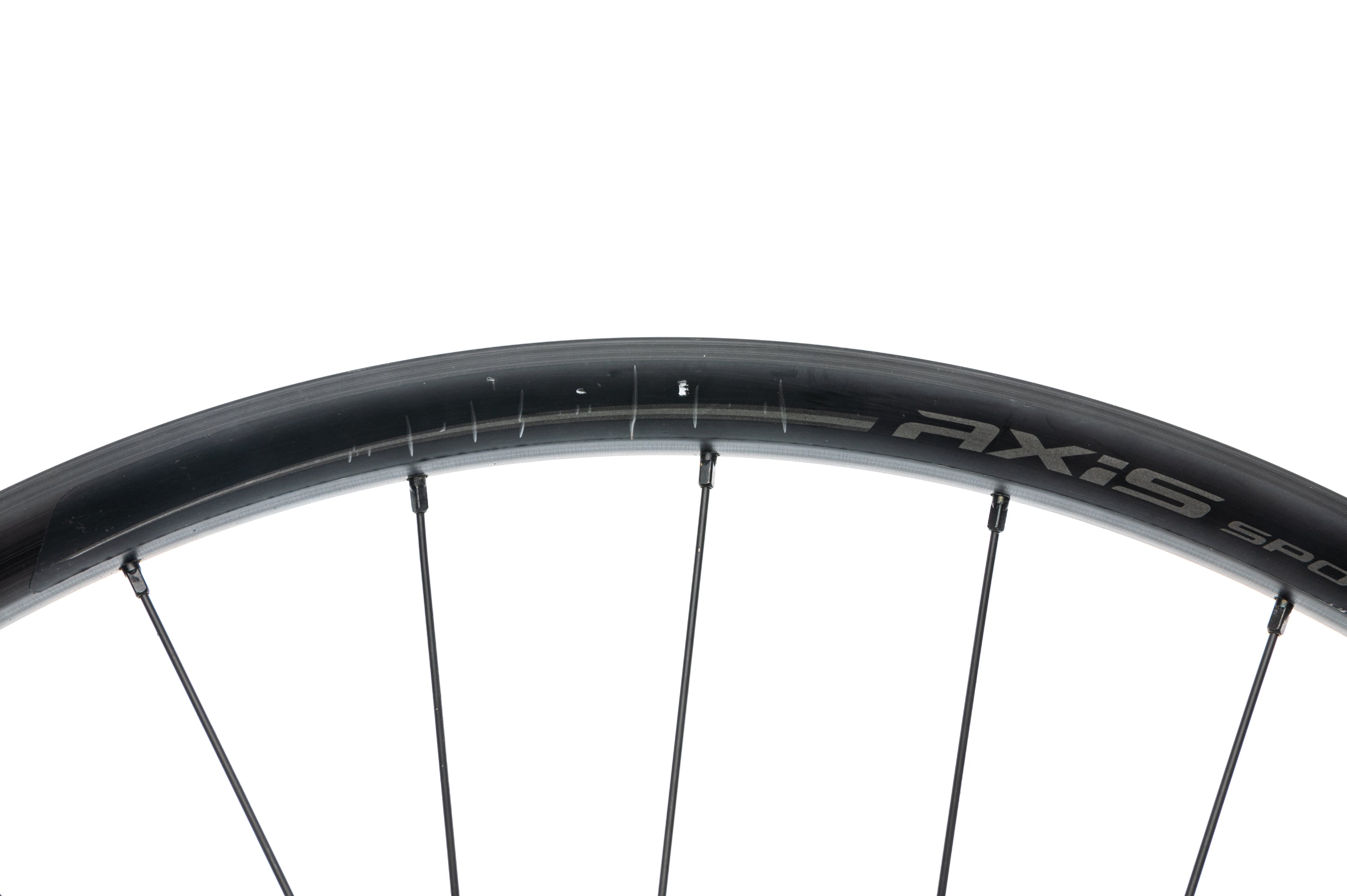 Axis Sport Aluminum Clincher 700c Wheelset - Lightweight Road Bike Wheels for Racing & Training - Perfect for Road Cycling, Triathlon & Endurance Rides