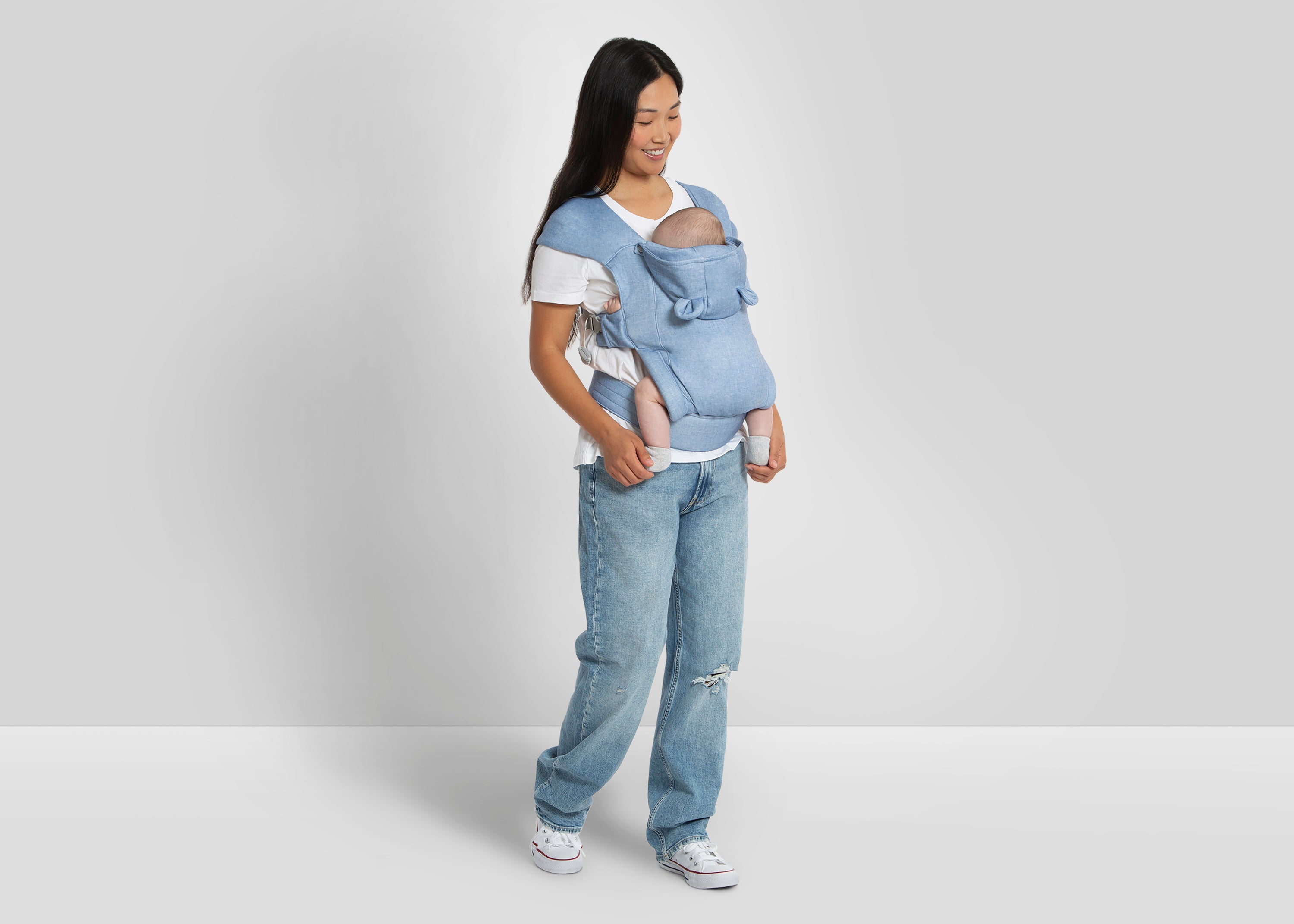 babyGap Legacy Baby Carrier - Soft & Adjustable Infant Carrier for Newborns & Toddlers - Perfect for Hands-Free Parenting, Hiking & Travel