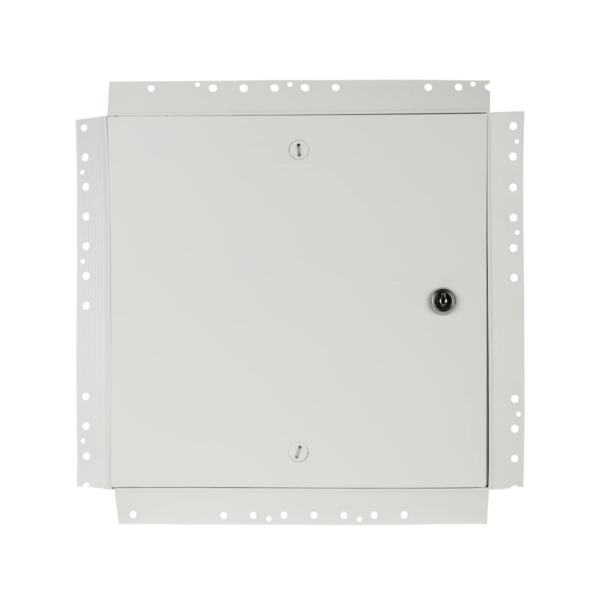 GB 4000 Drywall Bead Tape-in Mud-in Non-Exposed Flange Metal Access Door - 18x18 Inch with Neoprene Gasket & Keyed Cylinder Lock - Made in USA - Perfect for Walls and Ceilings in Residential & Commercial Construction