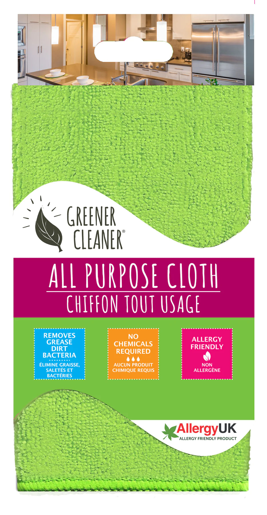 Eco-Friendly All-Purpose Cleaning Cloths - Reusable, Absorbent & Lint-Free for Kitchen, Bathroom & Household Cleaning