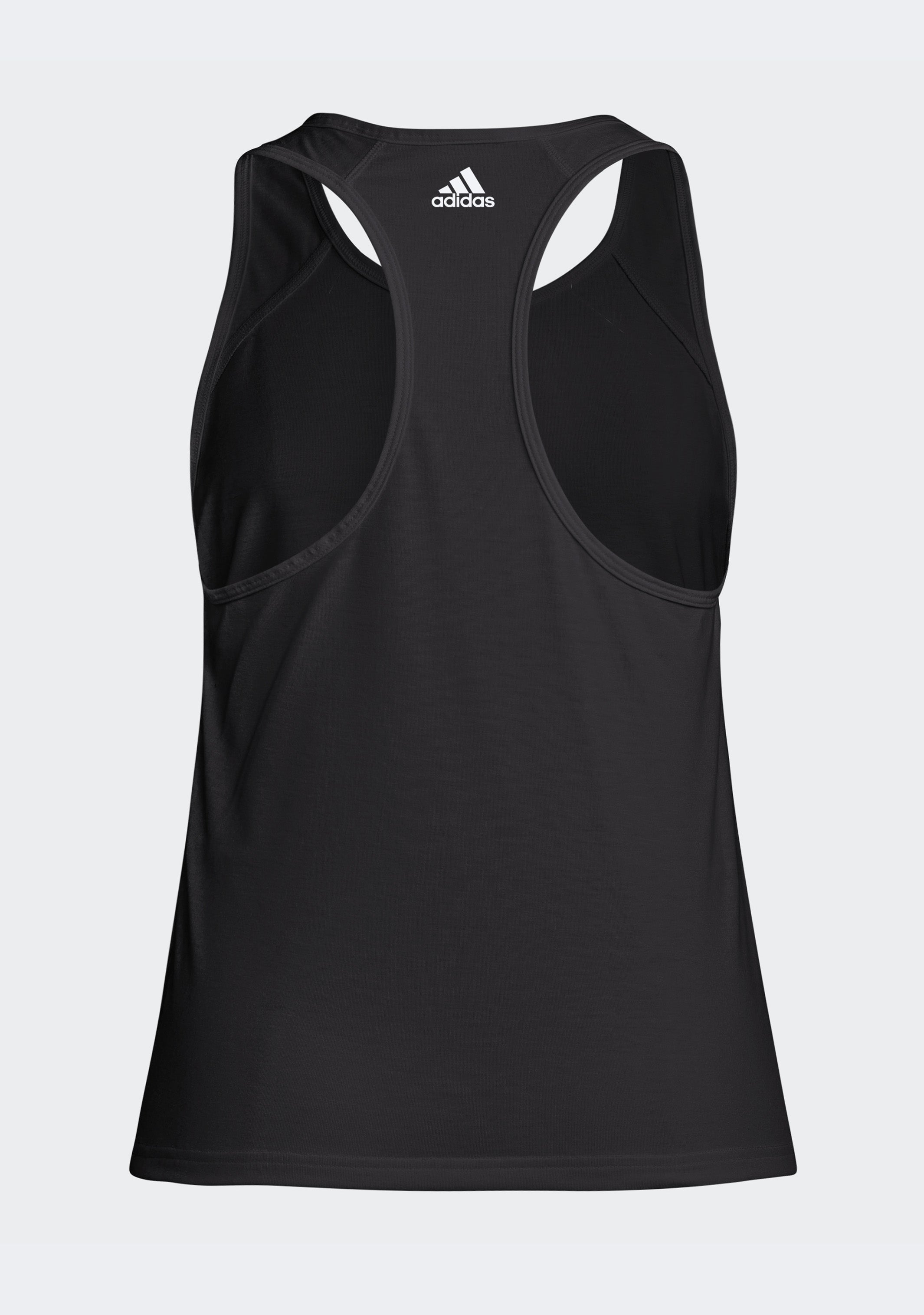 Adidas Women's Essentials Loose Fit Logo Tank Top - Soft Breathable Workout Shirt for Gym, Yoga & Casual Wear