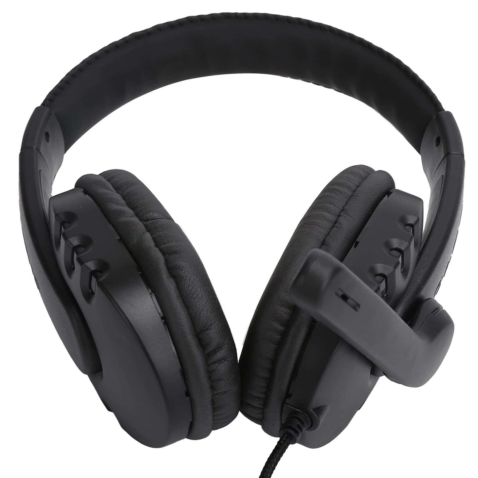 GOWENIC Stereo Gaming Headset with Microphone - Wired Over-Ear Noise Cancelling Headphones with 3.5mm Jack for PS4, PC, Xbox - Immersive Surround Sound for Gaming, Streaming & Online Classes
