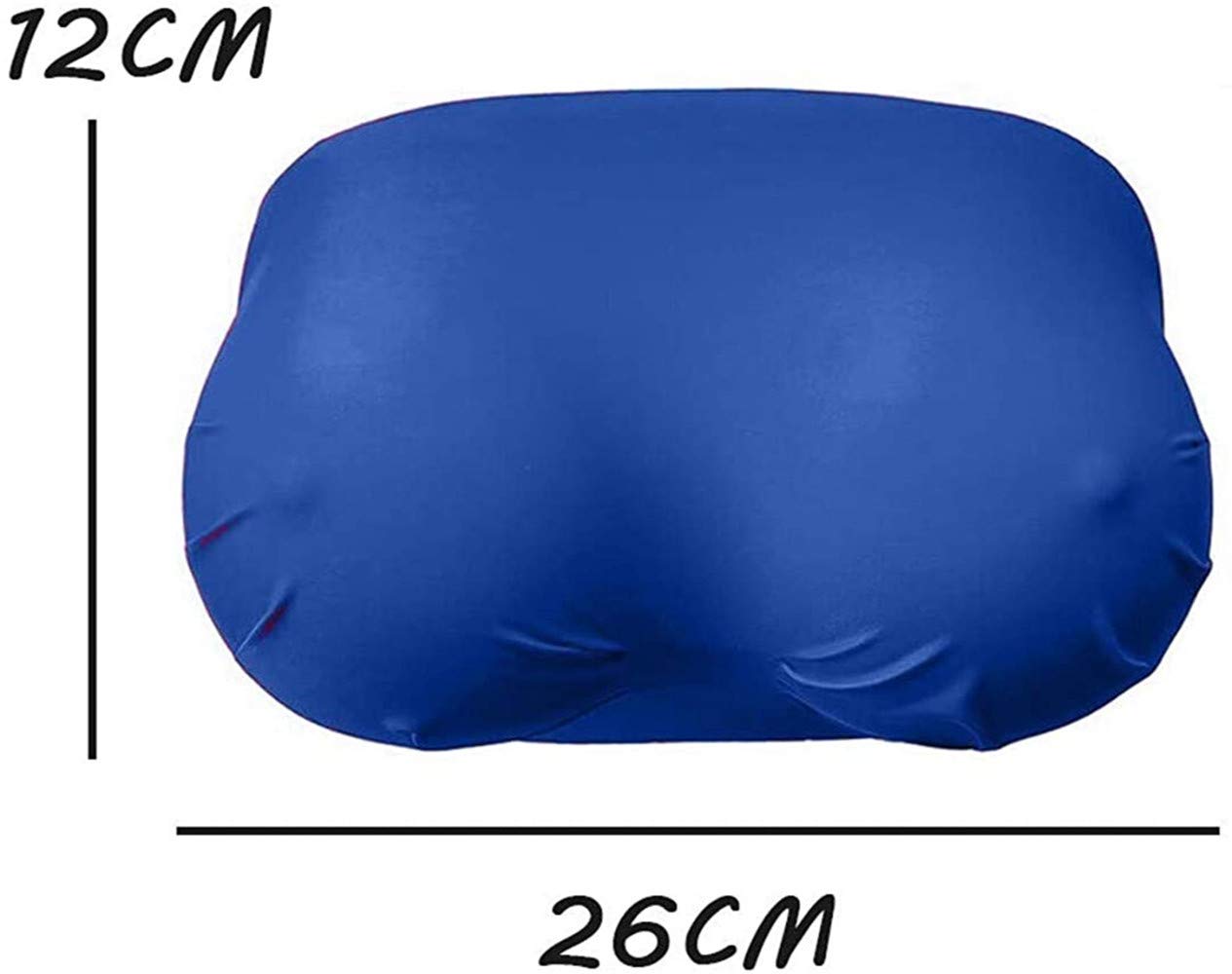 3D Artificial Breast Pillow - Soft Memory Foam Boobs Cushion for Comfort & Support | Sexy Gift for Girlfriend, Wife or Partner (White) | Perfect for Sleep Aid, Stress Relief & Intimate Play