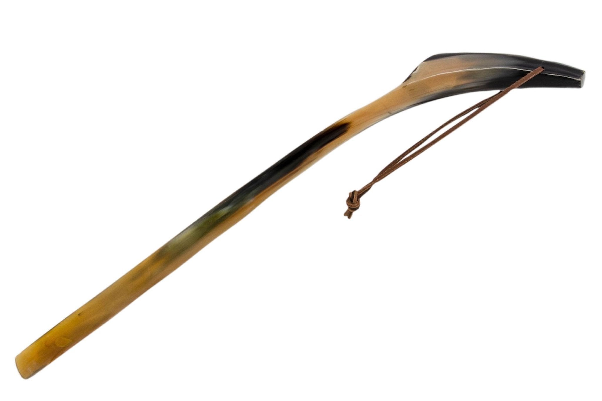Premium PASOTTI Water Buffalo Shoehorn - Durable & Elegant Shoe Horn for Easy Slip-On - Perfect for Dress Shoes, Boots & Everyday Comfort