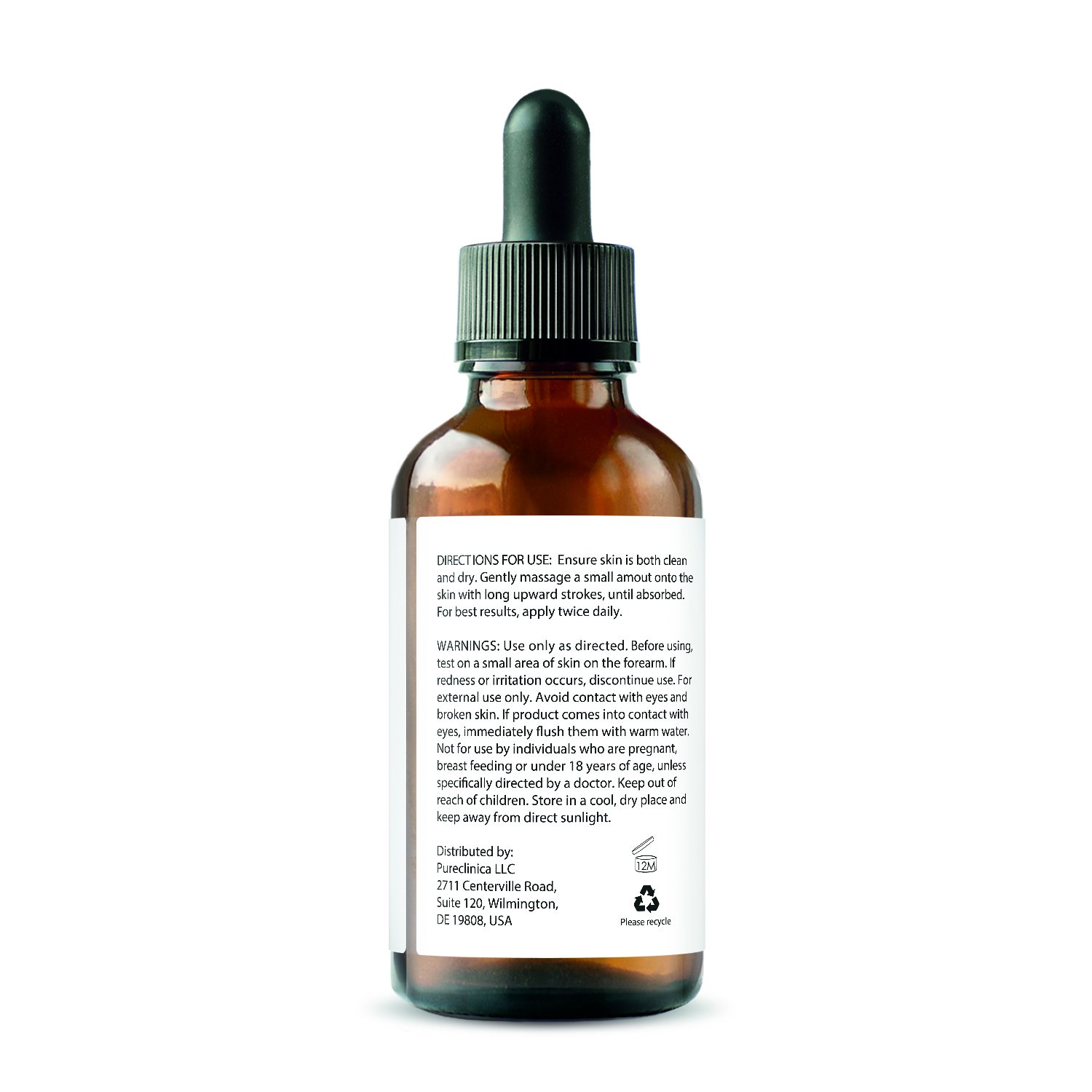 Triple Strength Vitamin C, E & Ferulic Acid Serum with Retinol & Hyaluronic Acid – 30ml / 1 fl oz (6-Pack) – Brightening, Anti-Aging & Hydrating Face Serum for Glowing Skin – Perfect for Daily Skincare Routine & Nighttime Use