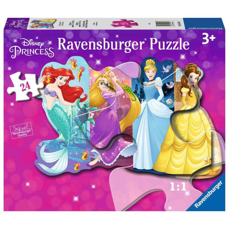 24 Piece Floor Puzzle for Kids - Large Jigsaw Puzzle Set for Toddlers & Children - Educational Learning Toy for Home & Classroom Use