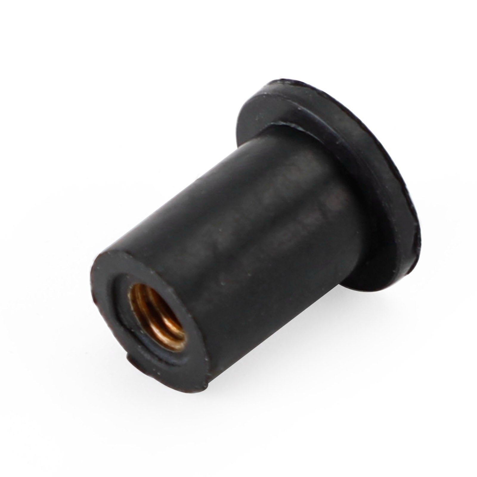 100-Pack M4 Rubber Well Nuts (8mm/5/16