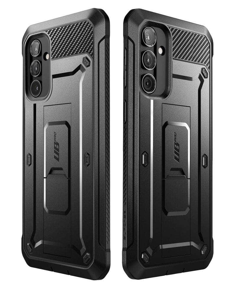 Samsung Galaxy A34 (2023) Shockproof Full Body Rugged Case with Holster - Heavy Duty Protection for Outdoor, Work & Adventure Activities