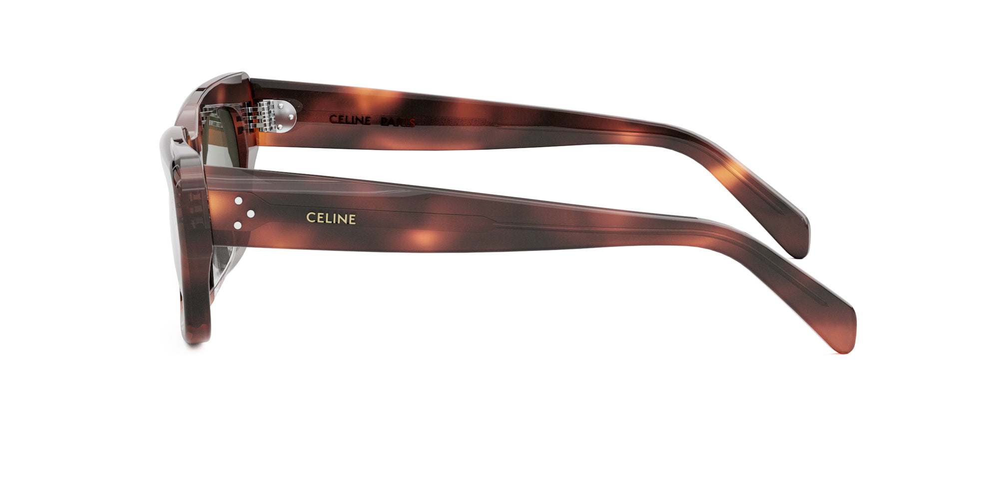 CELINE Bold 3 Dots CL40267U Sunglasses - Classic Aviator Style with UV Protection for Women & Men - Perfect for Driving, Beach & Outdoor Activities