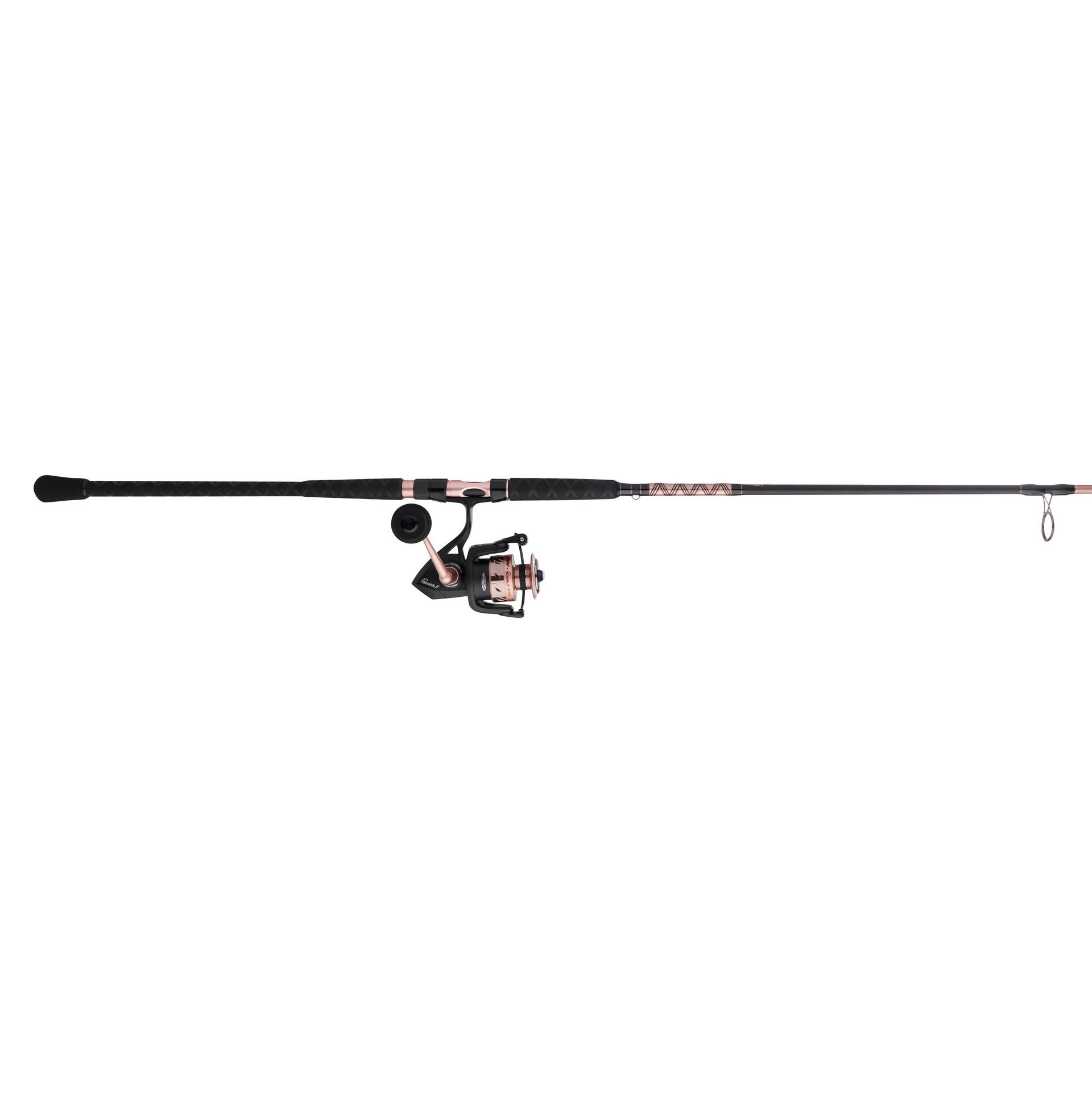 Passion® II Spinning Rod and Reel Combo - Lightweight Fishing Gear for Freshwater & Saltwater - Perfect for Bass, Trout, and Walleye Fishing