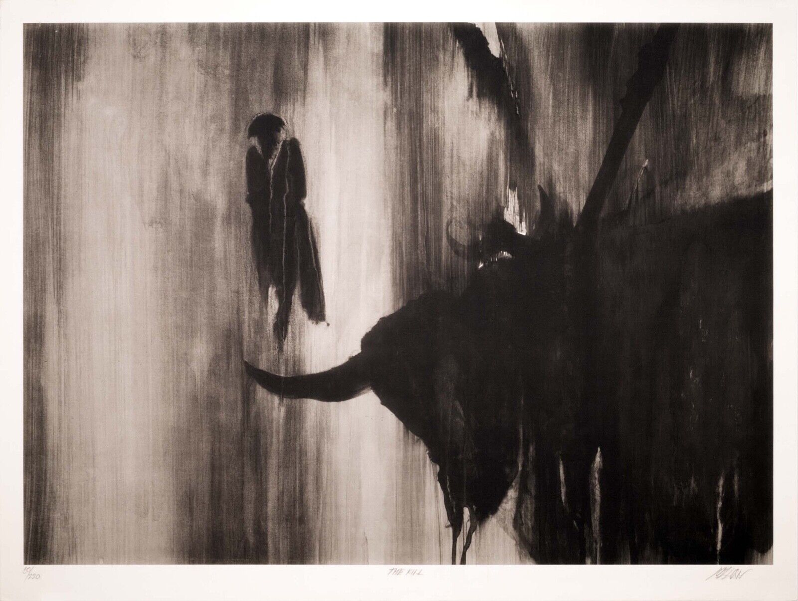 Richard Kozlow Plaza De Toros Portfolio - Signed Limited Edition 4 Lithographs Set | Bullfighting Art Collection for Home & Office Decor