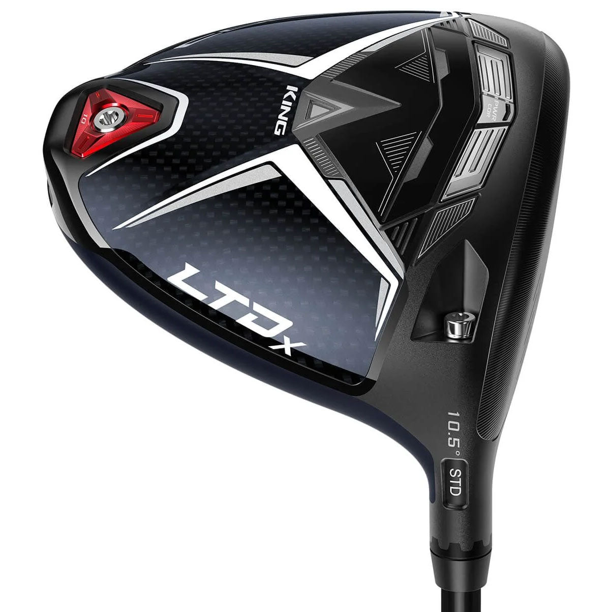 Cobra LTDx Red Gloss Peacoat Golf Driver - High Performance Men's Golf Club for Long Distance Shots | Perfect for Tournaments & Driving Range Practice