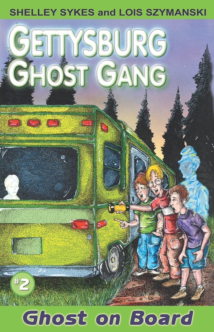 Ghost on Board: Gettysburg Ghost Gang #2 Paperback - Supernatural Thriller Book Series for Teens & Adults - Perfect for Halloween Reading & Paranormal Enthusiasts