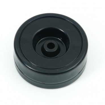 Carpet Pro 54.021 59mm Plastic Rear Replacement Wheel for Vacuum Cleaners - Perfect for Hard Floor and Carpet Cleaning