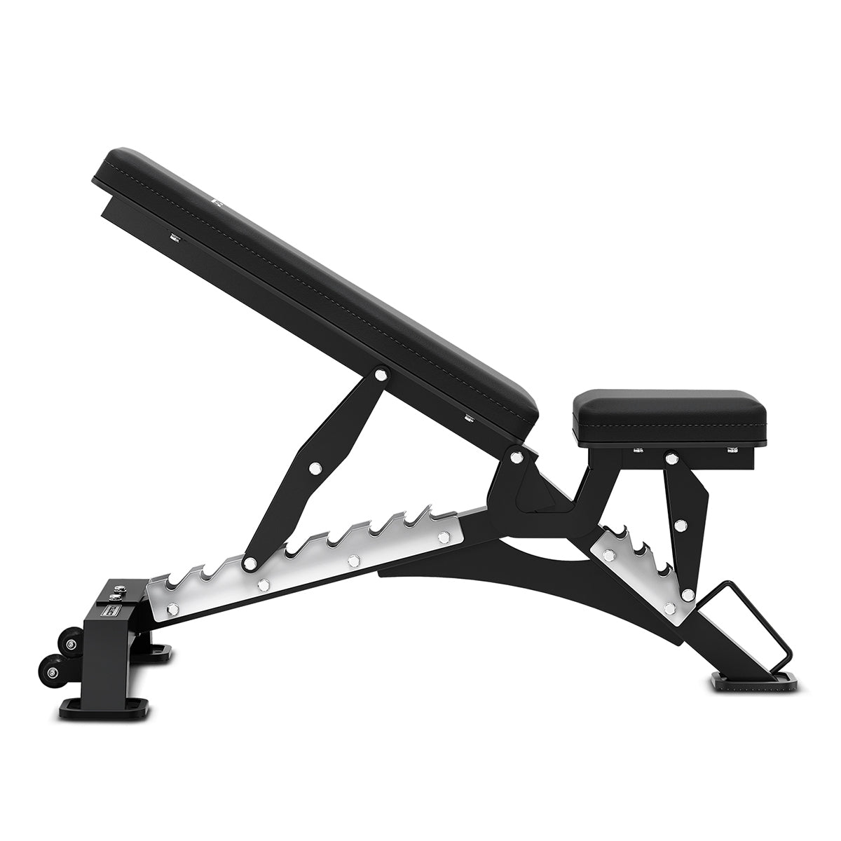CORTEX ALPHA SERIES FID 11 Commercial Multi-Adjustable Weight Bench with Decline - Heavy Duty Home & Gym Workout Equipment for Strength Training & Fitness