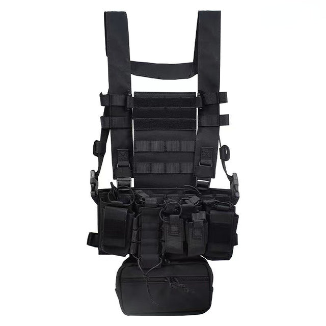 Russian Tactical Vest EMR - Quick Release Hunting Vest with MOLLE System, Adjustable & Breathable Military Gear for Outdoor, Airsoft, Hunting & Survival - D3 Tactical Vest for Men