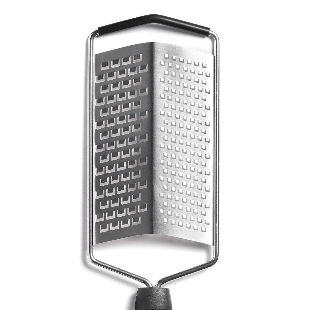STARFRIT 95804 Gourmet Stainless Steel Dual Sided Grater - Zester & Grater for Cheese, Chocolate & Vegetables | Perfect for Kitchen, Baking & Food Prep