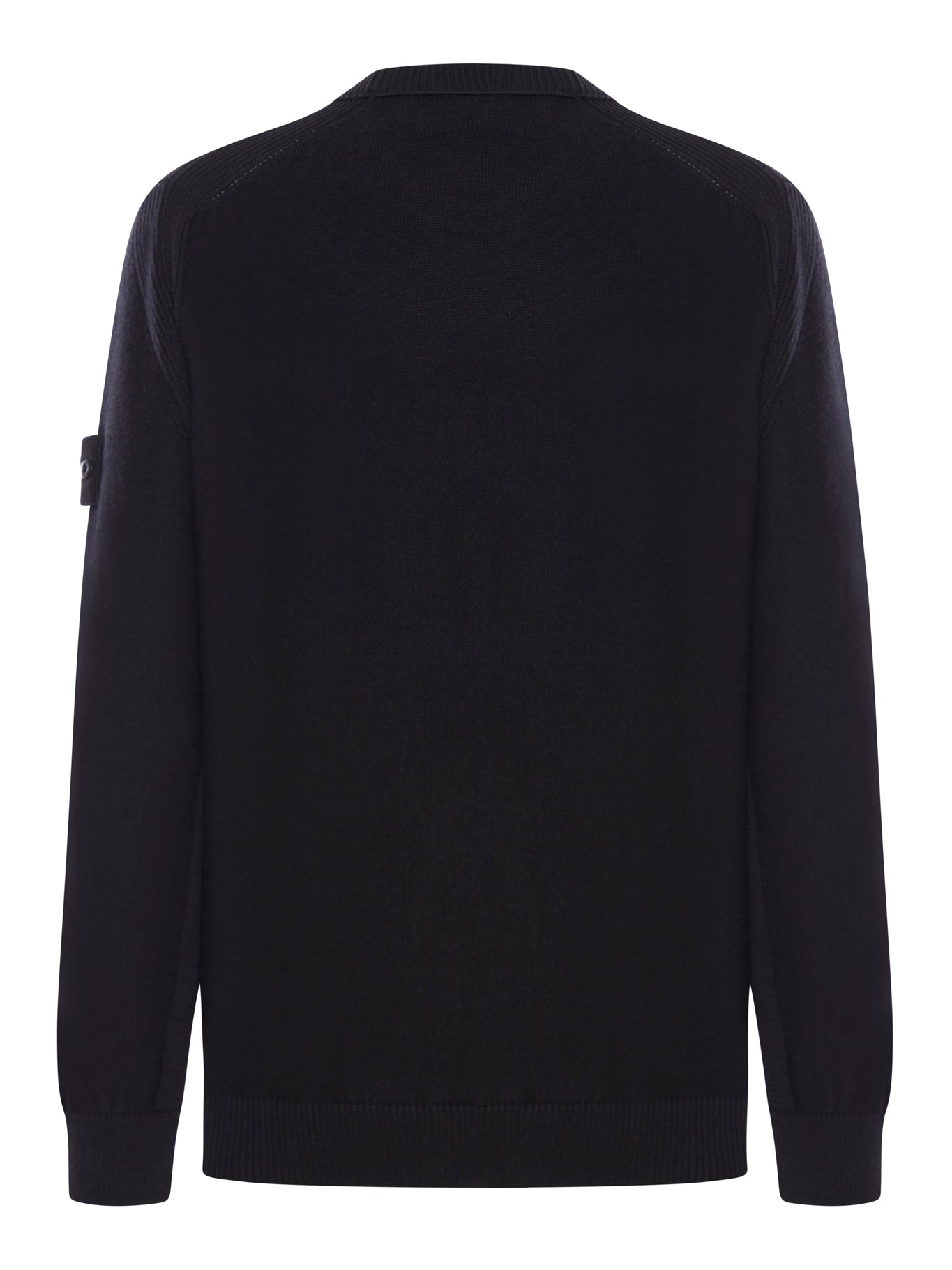 Stone Island Men's Cotton Sweater - Black K1S155100003S00Fa V0029 | Premium Knit Pullover for Casual Wear & Street Style Outfits