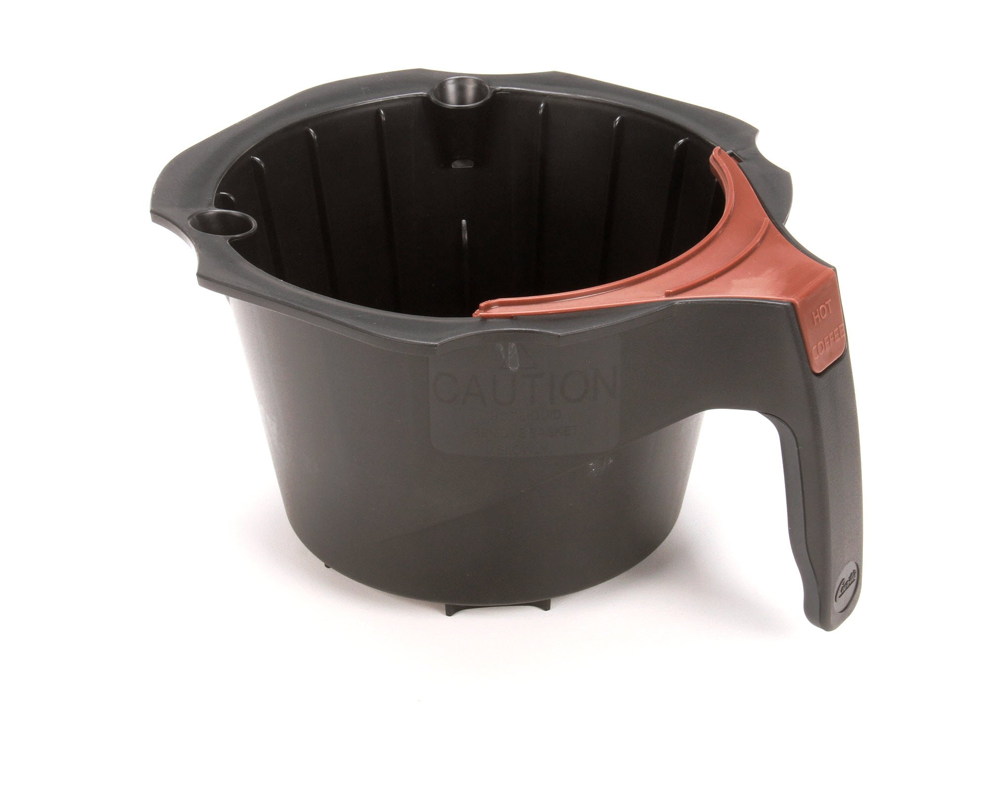 Wilbur Curtis WC-3422 Commercial-Grade Brew Cone Assembly with Splash Pocket - High Volume Coffee Brewer Basket for Restaurants & Cafes - Durable Stainless Steel Filter for Large Batch Brewing
