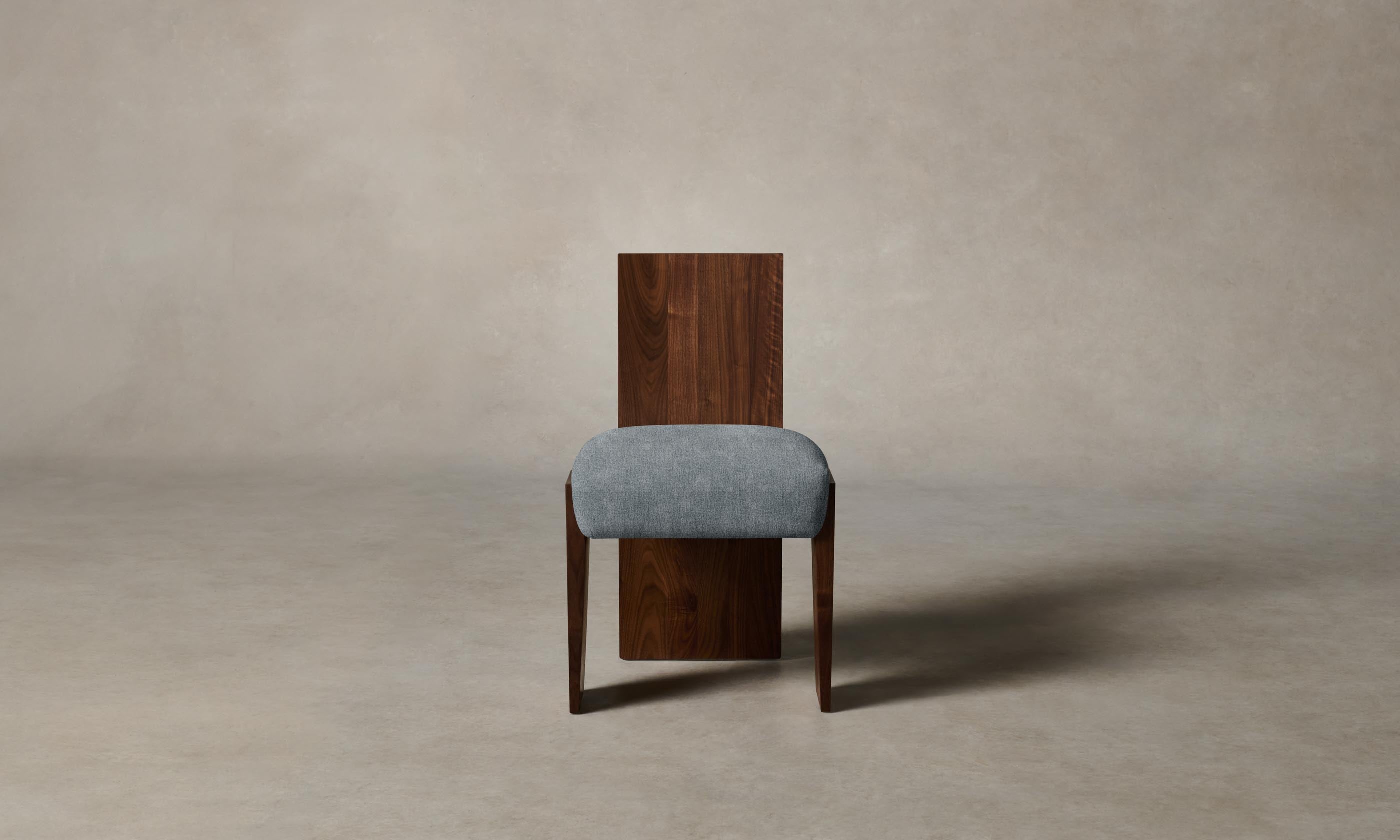 Garrett Dining Chair - Performance Mélange Weave in Aegean Blue - Modern Kitchen & Dining Room Furniture for Home Decor