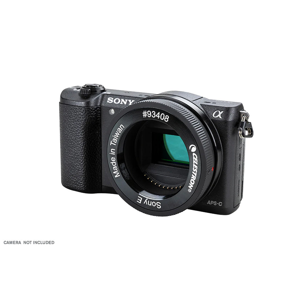 Celestron T-Ring Adapter for Sony E-Mount Cameras - Compatible with Astrophotography & Telescope Photography