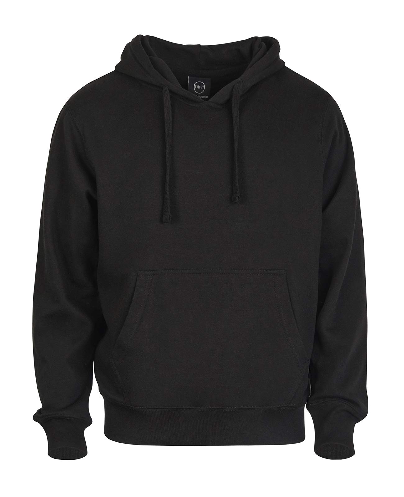 ET TU Men's Cotton Blend Lightweight Fleece Pullover Hoodie - Soft Casual Sweatshirt for Everyday Wear, Outdoor Activities & Lounge Comfort