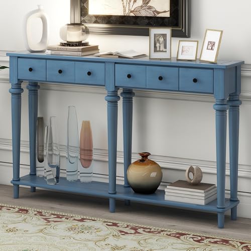 Navy Blue 4-drawers