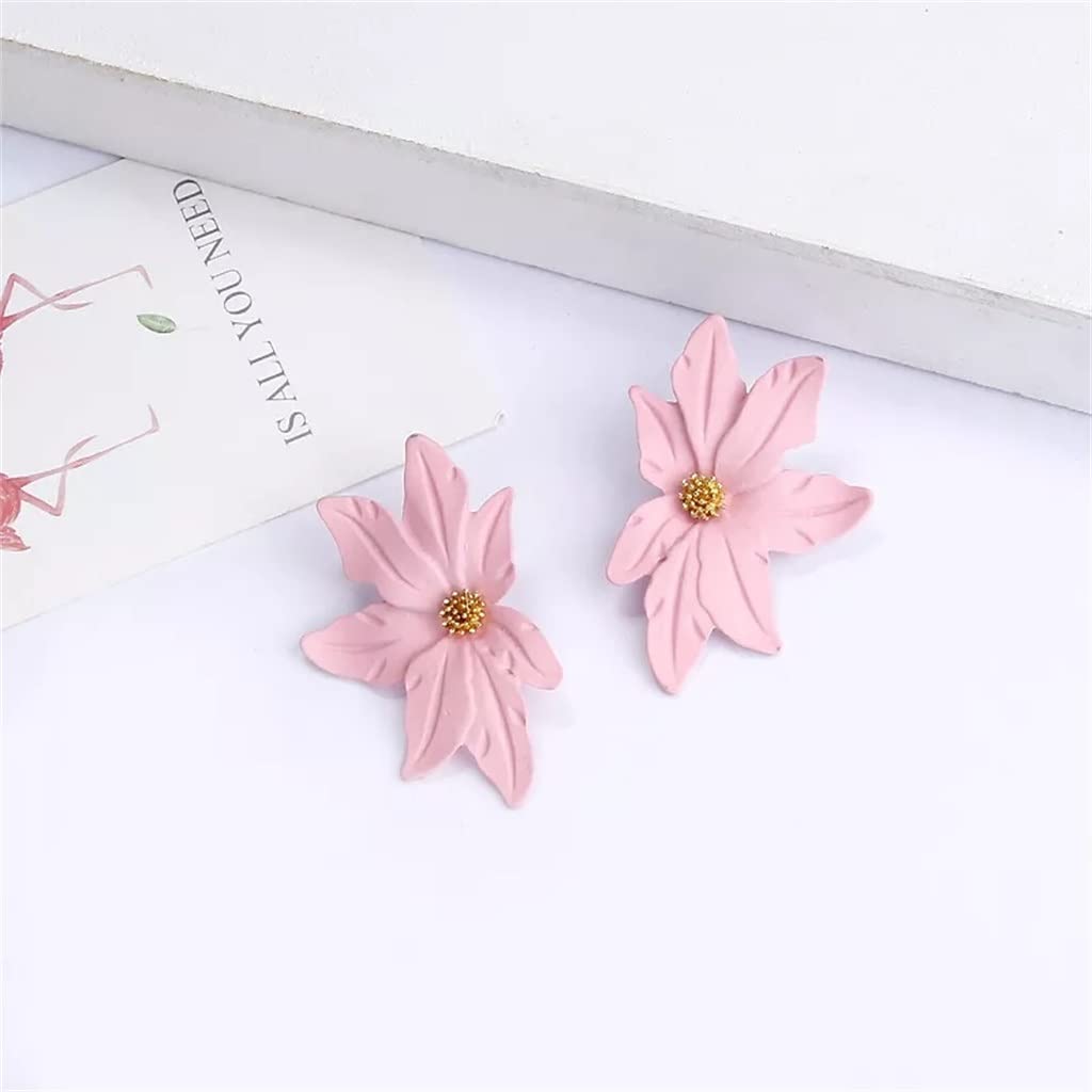 Vintage Pearl Flower Earrings for Women - Elegant Stud Earrings for Wedding, Party & Birthday - Fashion Jewelry Gift (One Size) | Perfect for Bridal, Evening Events & Special Occasions