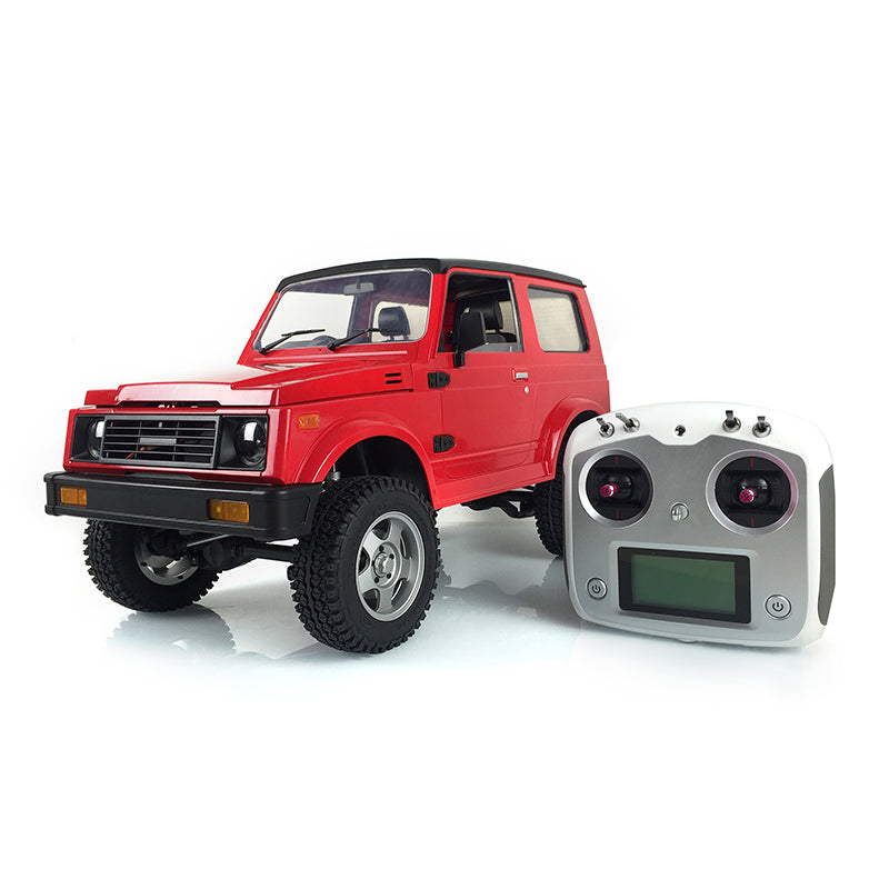 1/6 Scale RC Capo Racing Crawler SIXER1 - Metal Chassis, Unassembled Plastic Cabin Car Shell with Motor, Servo, ESC & Radio System - Perfect for Off-Road Rock Crawling & RC Car Enthusiasts
