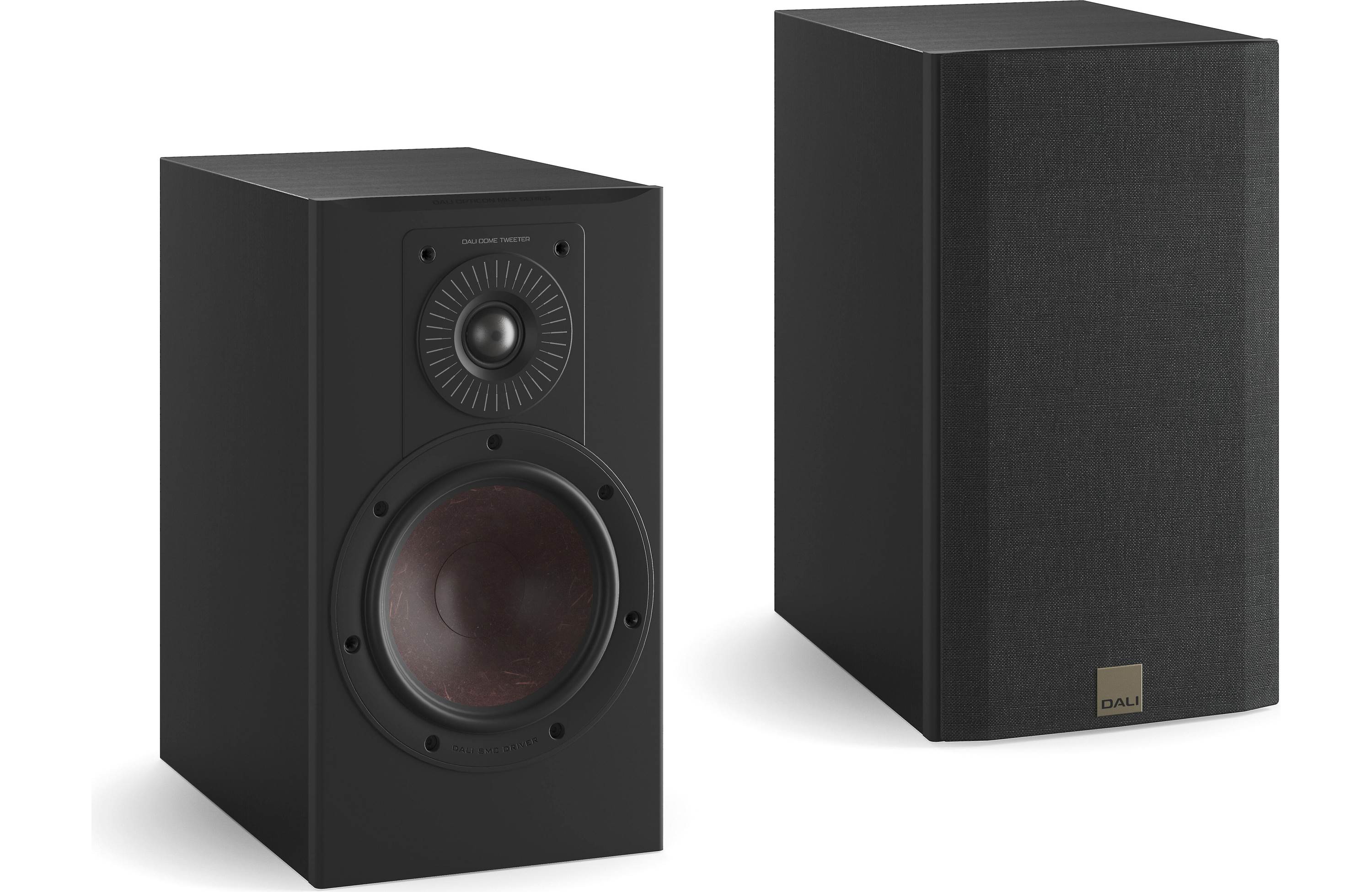 Dali Opticon 2 MK2 Bookshelf Speakers - Premium 2-Way Stand Mount Monitor Loudspeakers (Pair) for Home Audio, Studio Monitoring & Hi-Fi Systems