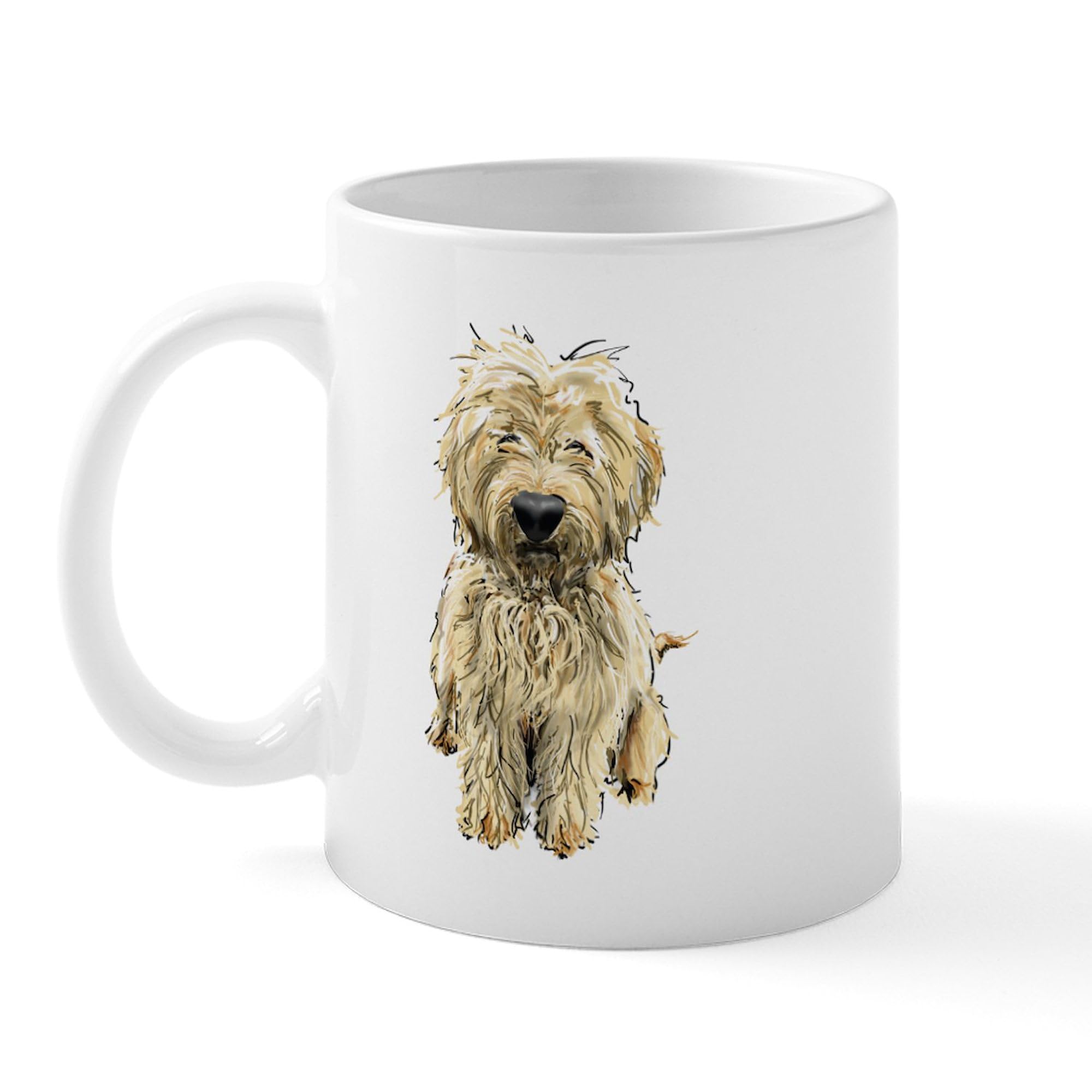 11 oz (325 ml) Ceramic Coffee Mug - Goldendoodle Themed, Perfect for Dog Lovers | Ideal for Home, Office & Gifts