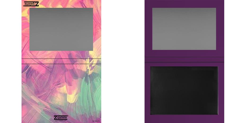 Custom Extra Large Z Palette - Magnetic Makeup Palette for Eyeshadows & Blush - Perfect for Professional Makeup Artists & Travel