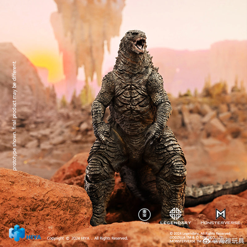 HIYA 7-inch 18cm Godzilla x Kong The New Empire Action Figure - Highly Detailed Collectible Toy for Movie Fans & Display