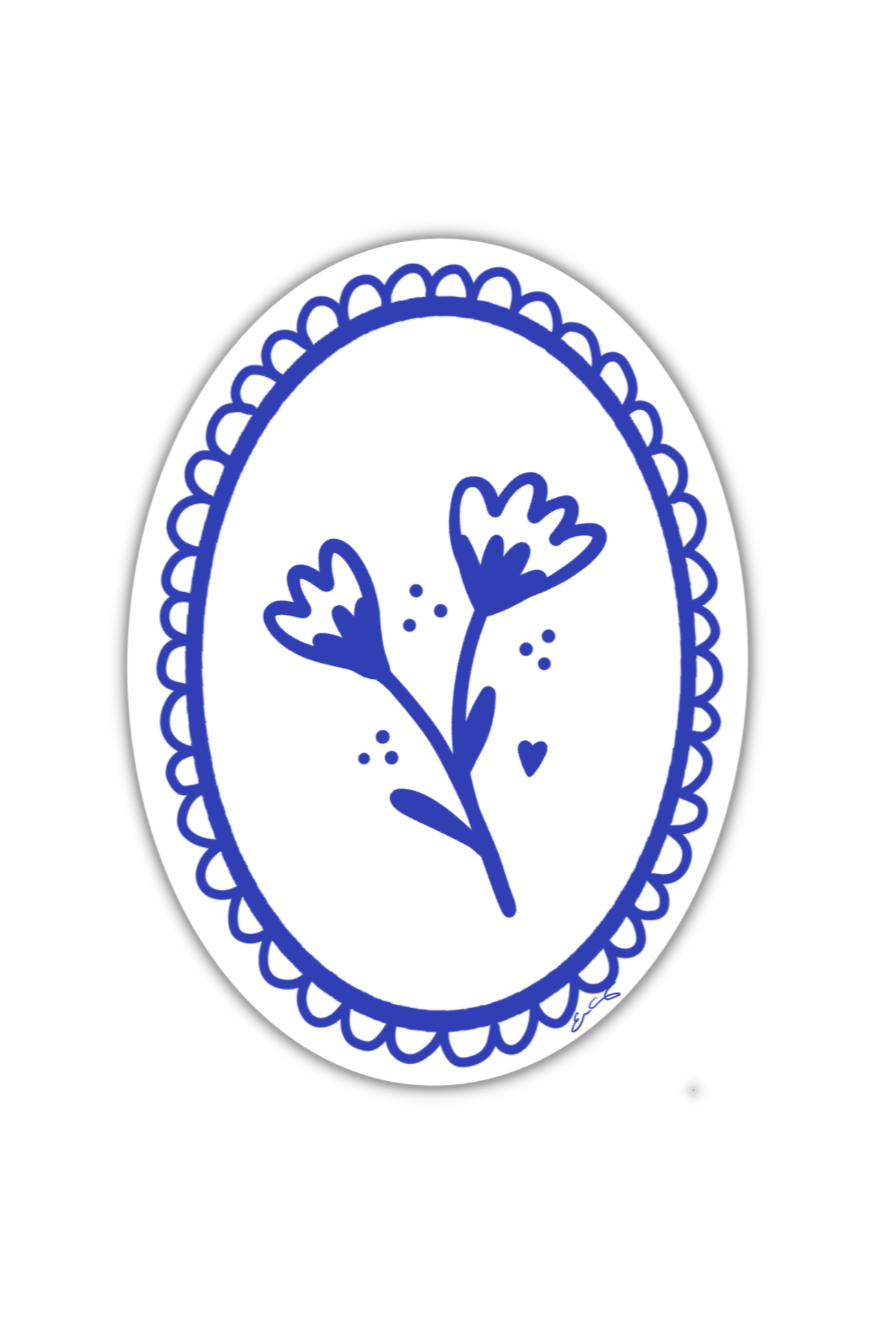 Little Flowers Die Cut Stickers - Cute Floral Decals for Scrapbooking, Journals, Laptops & DIY Crafts - Waterproof Vinyl Stickers for Home Decor, Planners & Gift Wrapping