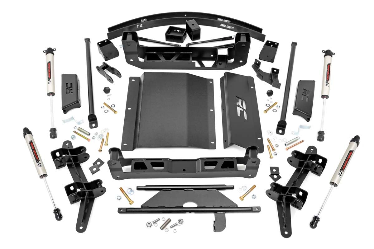 6 Inch Lift Kit V2 for Chevy C1500/K1500 Truck & SUV 4WD (1988-1999) - Heavy Duty Suspension Upgrade - Model 27670 | Off-Road Adventure & Truck Customization