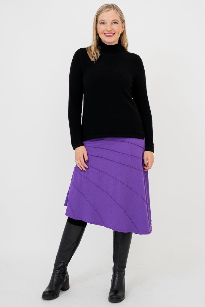 Beverly Bamboo Princess Skirt - Elegant & Comfortable A-Line Skirt for Women | Perfect for Parties, Weddings & Special Occasions