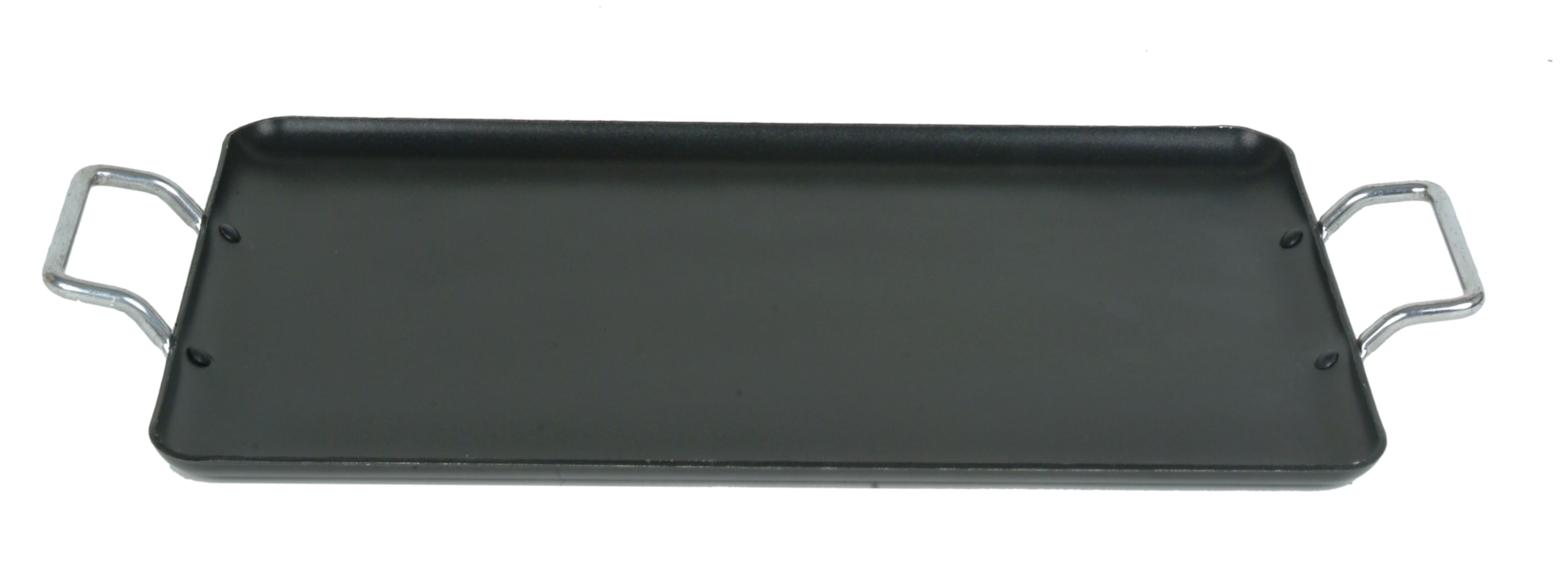 2-Pack Non-Stick Square & Rectangular Griddle Set - Perfect for Gas Stoves, Camping & Outdoor Cooking - Basic Combo for Pancakes, Burgers & More