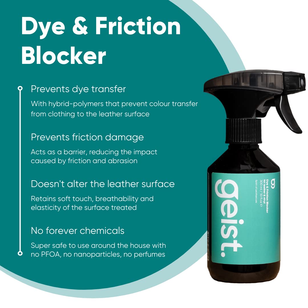 3 Minus Care Kit for Leather & Vinyl - Clean & Protect from Dye Transfer & Scratches | Car Interior, Furniture, Clothing, Shoes, Handbags | Perfect for Auto Detailing & Home Leather Care
