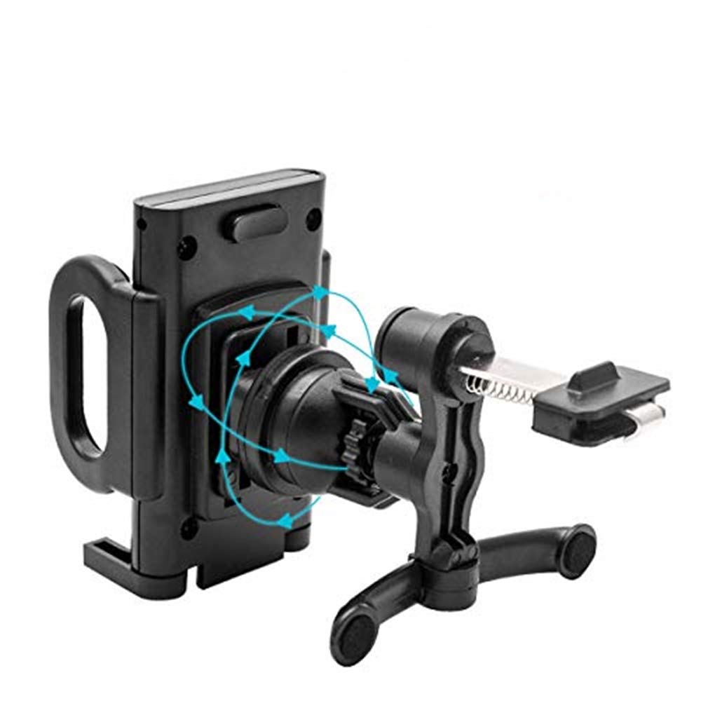 Universal Car Phone Holder Mount - Dashboard & Air Vent Clip Cradle for iPhone Samsung GPS - Hands-Free Driving, Commuting & Road Trips