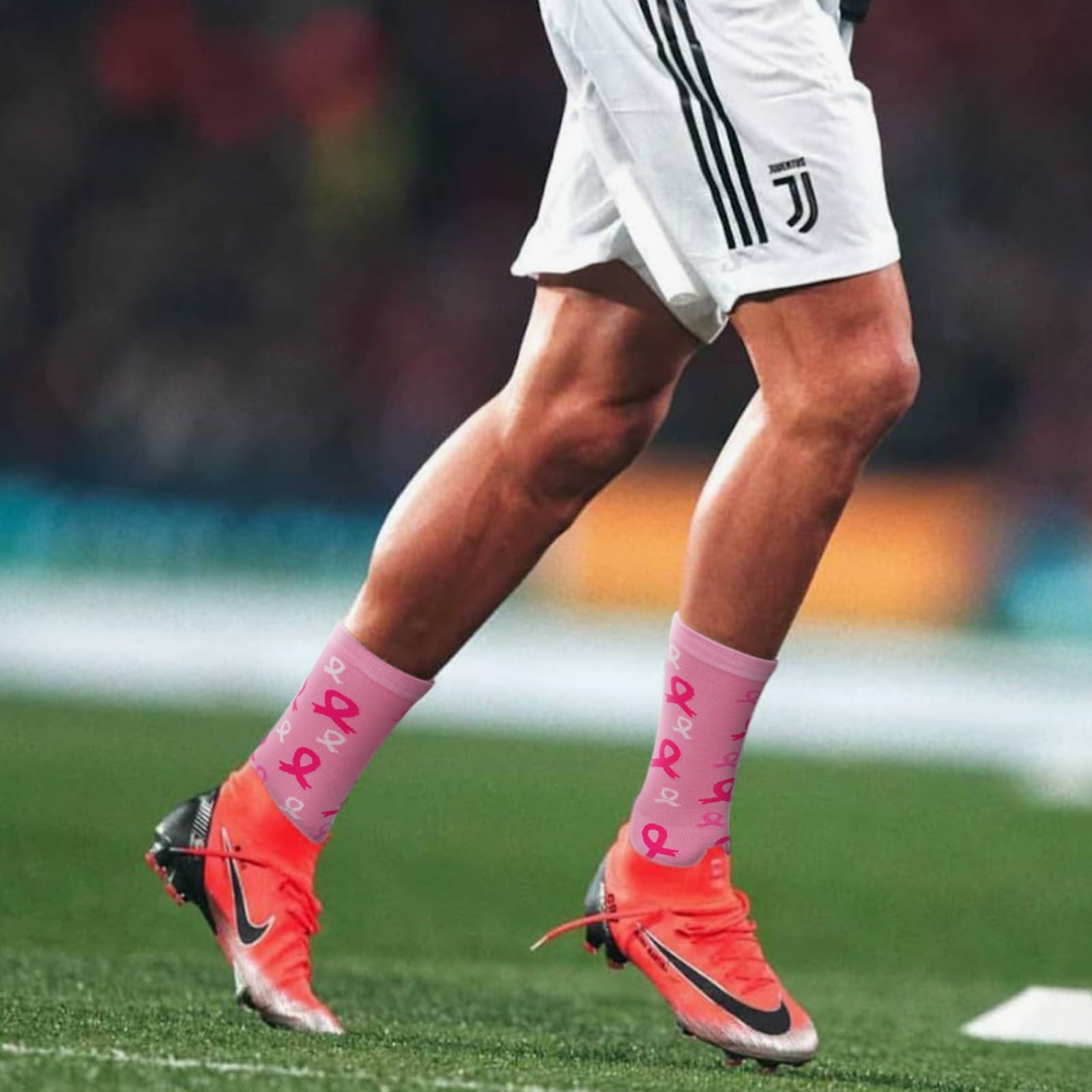 Breast Cancer Awareness Socks for Women - Survivor Gift & Support