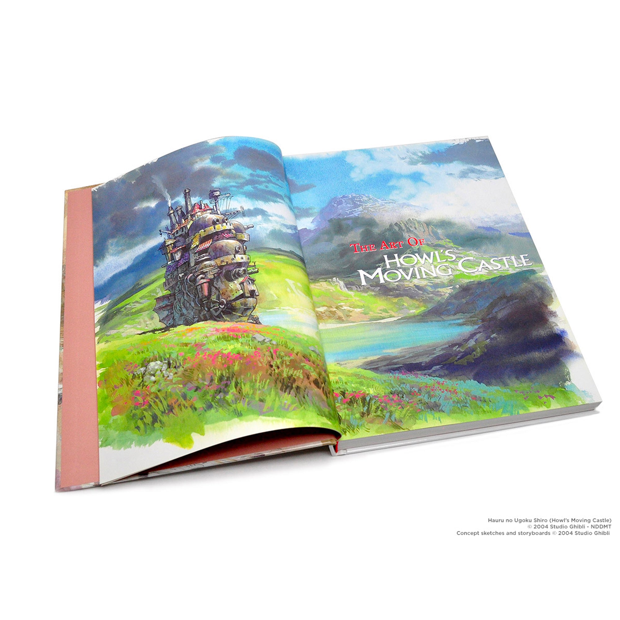 The Art of Howl's Moving Castle Hardcover Book - Studio Ghibli Collectible Art Book for Anime Fans, Perfect Gift for Movie Lovers & Home Decor